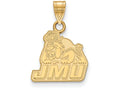 14k Yellow Gold Logoart James Madison University Small Pendant