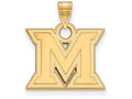 14k Yellow Gold Logoart Miami University Small Pendant
