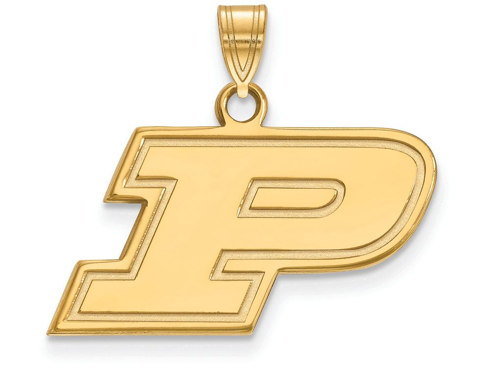 14k Yellow Gold Logoart Purdue Small Pendant