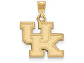 14k Yellow Gold Logoart University Of Kentucky Small Pendant