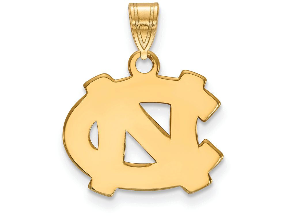 14k Yellow Gold Logoart University Of North Carolina Small Pendant