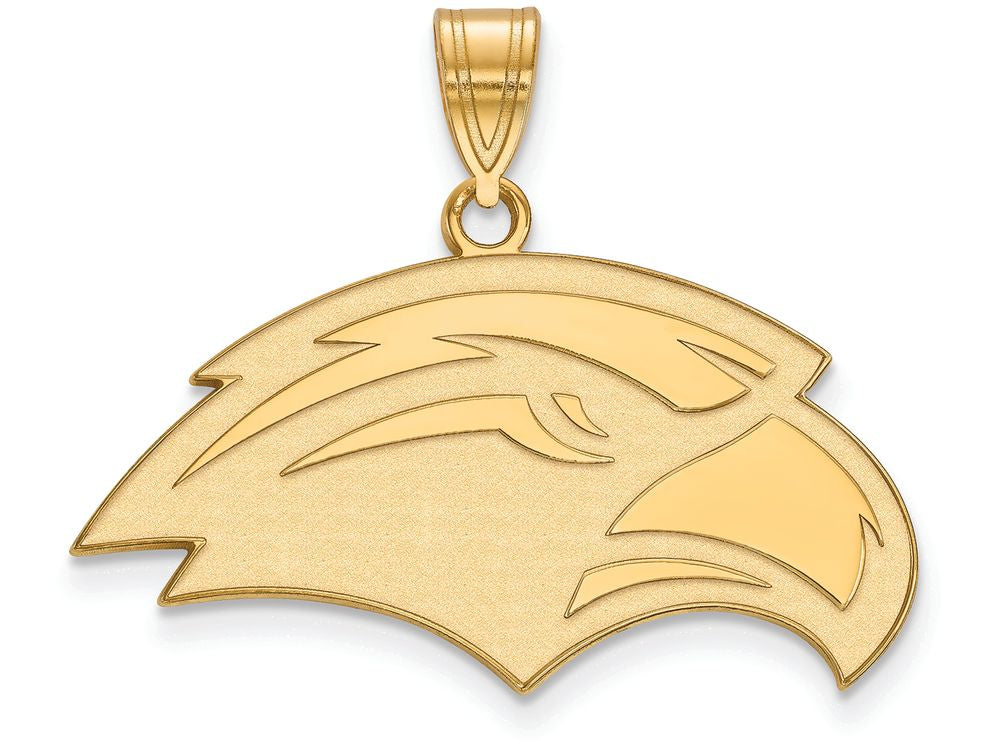 14k Yellow Gold Logoart University Of Southern Miss Medium Pendant