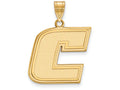 14k Yellow Gold Logoart The University Of Tennessee At Chattanooga Large Pendant