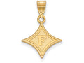 14k Yellow Gold Logoart Furman University Medium Pendant