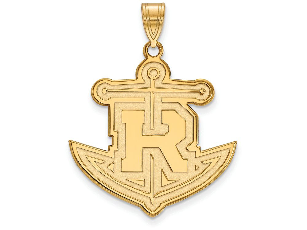 14k Yellow Gold Logoart Rollins College Extra Large  Pendant