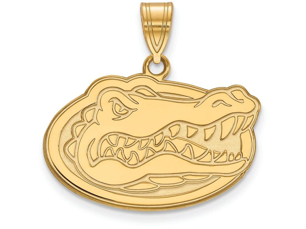 14k Yellow Gold Logoart University Of Florida Medium Pendant