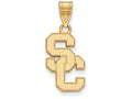 Logoart 14k Yellow Gold University Of Southern California Medium Pendant