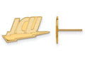 14k Yellow Gold Logoart John Carroll University Small Post Earrings