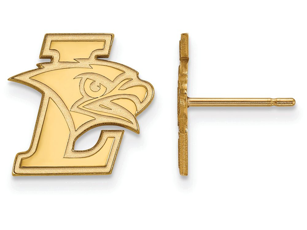 Logoart 14k Yellow Gold Lehigh University Small Post Earrings