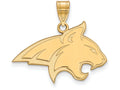 14k Yellow Gold Logoart Montana State University Large Pendant