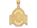 14k Yellow Gold Logoart Ohio State University Large Pendant