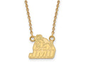 14k Yellow Gold Logoart James Madison University Small Pendant Necklace