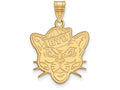 14k Yellow Gold Logoart Brigham Young University Large Pendant