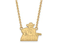 14k Yellow Gold Logoart New Mexico State University Large Pendant Necklace