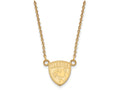 14k Yellow Gold Nhl Logoart Florida Panthers Small Pendant Necklace