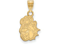 14k Yellow Gold Logoart James Madison University Small Pendant
