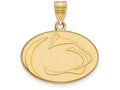 14k Yellow Gold Logoart Penn State University Medium Pendant