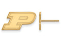 14k Yellow Gold Logoart Purdue Extra Small Post Earrings