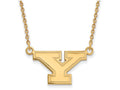 14k Yellow Gold Logoart Youngstown State University Small Pendant Necklace