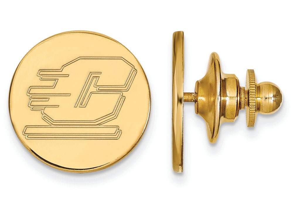 14k Yellow Gold Logoart Central Michigan University Lapel Pin