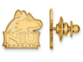 14k Yellow Gold Logoart Northern Illinois University Lapel Pin