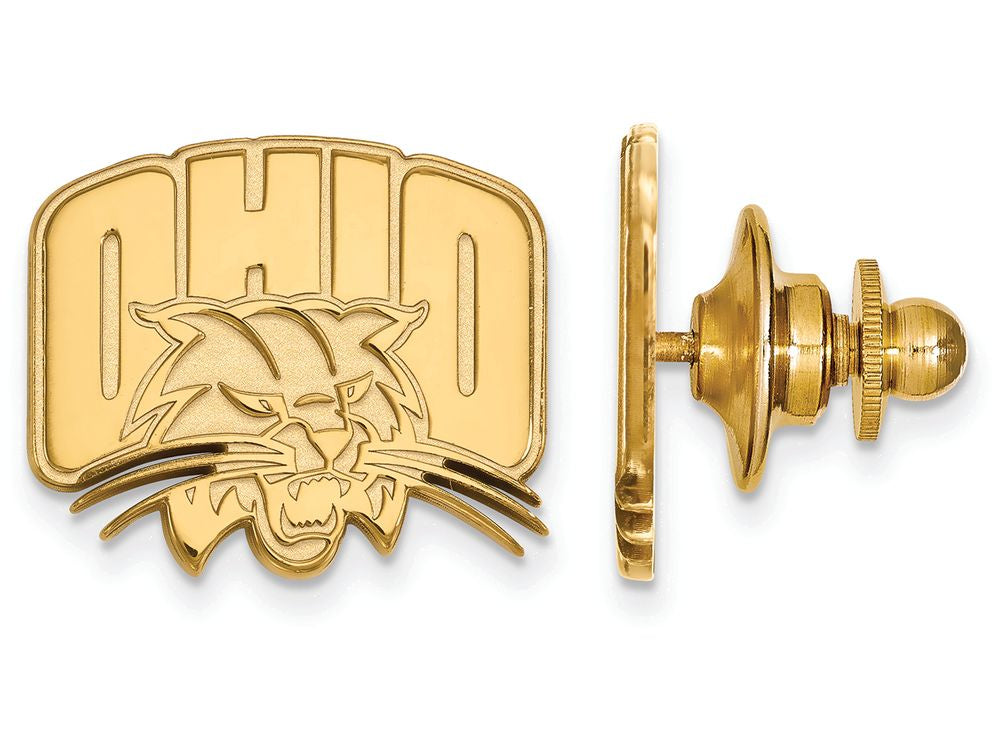 14k Yellow Gold Logoart Ohio University Lapel Pin