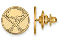 14k Yellow Gold Nhl Logoart Buffalo Sabres Lapel Pin