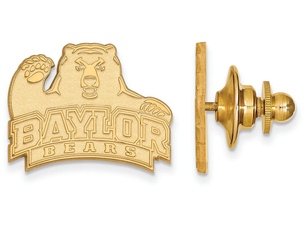 14k Yellow Gold Logoart Baylor University Lapel Pin