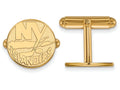 14k Yellow Gold Nhl Logoart New York Islanders Cuff Links