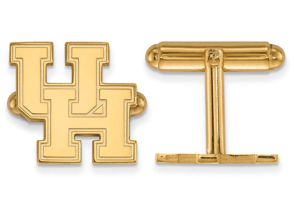14k Yellow Gold Logoart University Of Houston Cuff Link