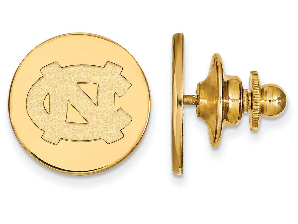 14k Yellow Gold Logoart University Of North Carolina Tie Tac