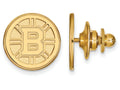 14k Yellow Gold Nhl Logoart Boston Bruins Lapel Pin