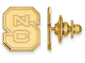 14k Yellow Gold Logoart North Carolina State University Lapel Pin