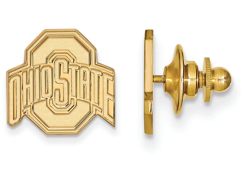 14k Yellow Gold Logoart Ohio State University Lapel Pin