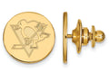 14k Yellow Gold Nhl Logoart Pittsburgh Penguins Lapel Pin