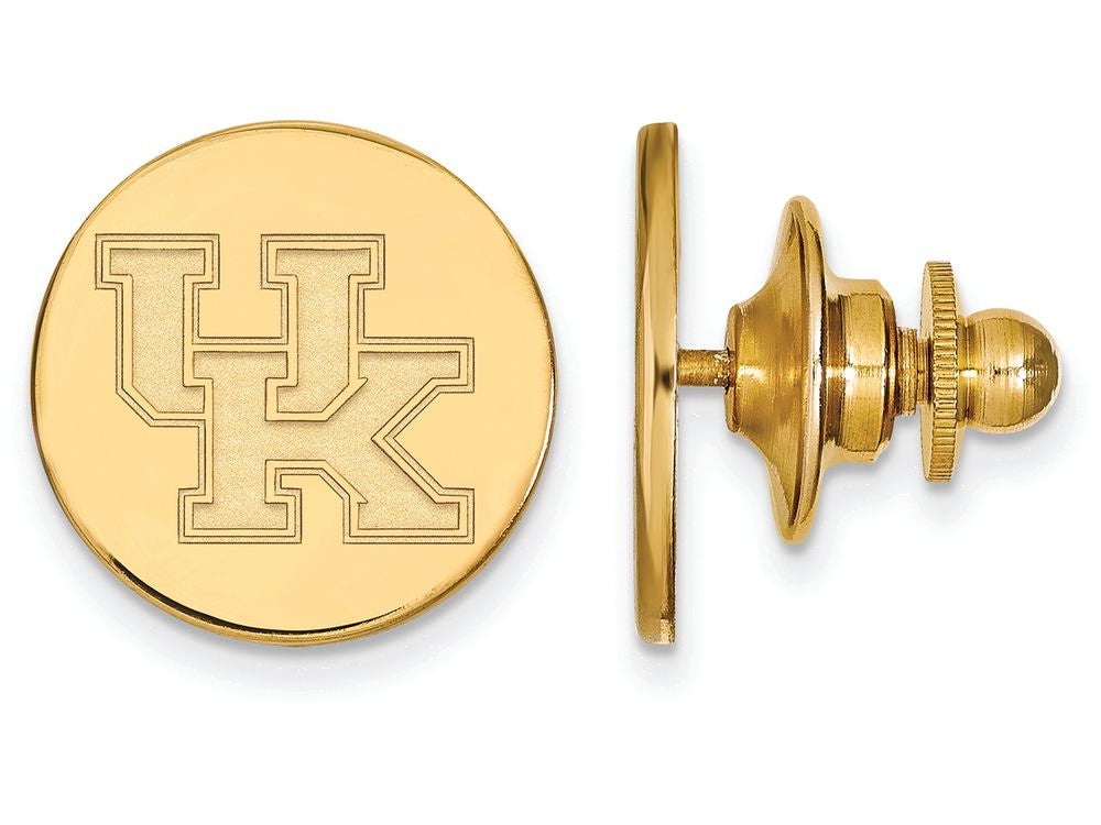 14k Yellow Gold Logoart University Of Kentucky Lapel Pin