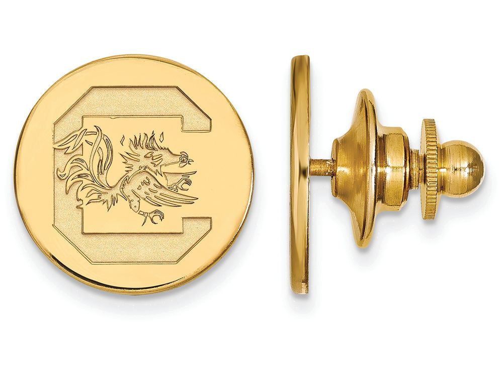 14k Yellow Gold Logoart University Of South Carolina Lapel Pin