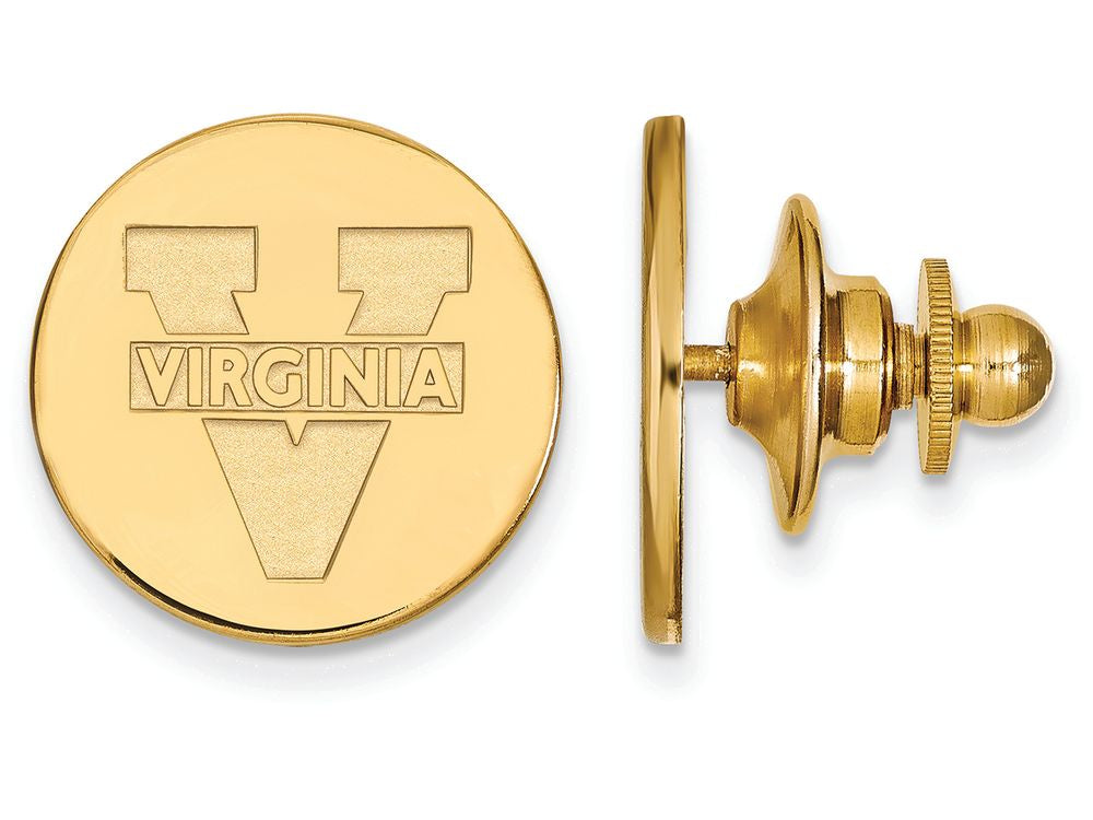 14k Yellow Gold Logoart University Of Virginia Lapel Pin