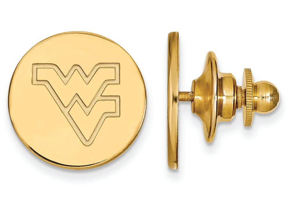 14k Yellow Gold Logoart West Virginia University Lapel Pin