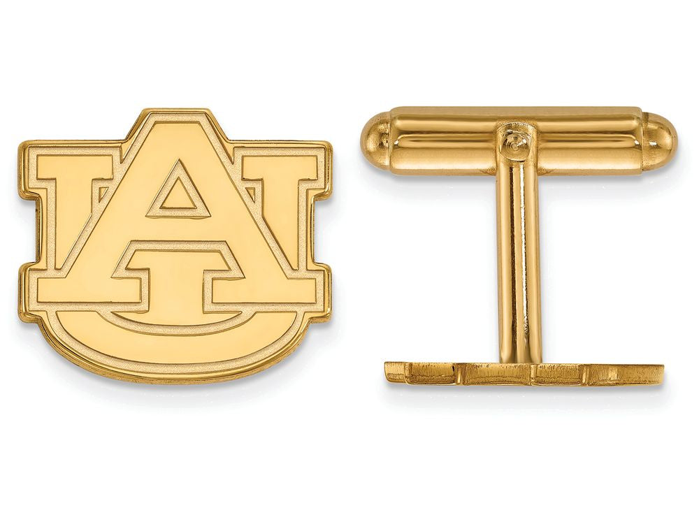 14k Yellow Gold Logoart Auburn University Cuff Link