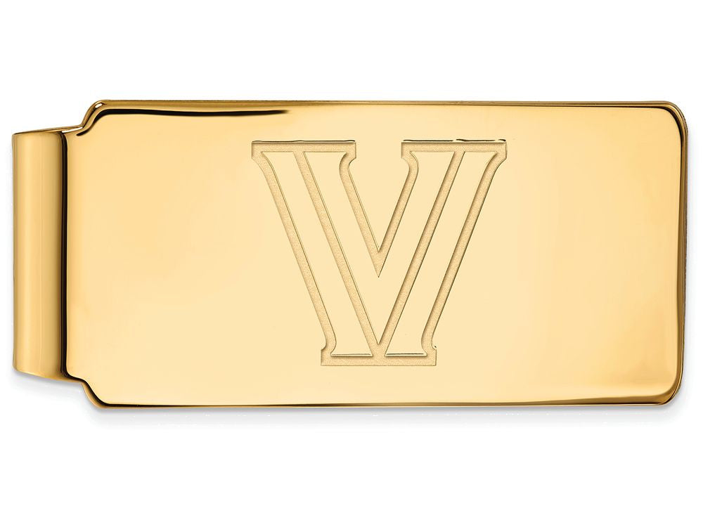 14k Yellow Gold Logoart Villanova University Money Clip