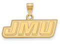 14k Yellow Gold Logoart James Madison University Small Pendant