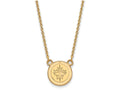 14k Yellow Gold Nhl Logoart Winnipeg Jets Small Pendant Necklace