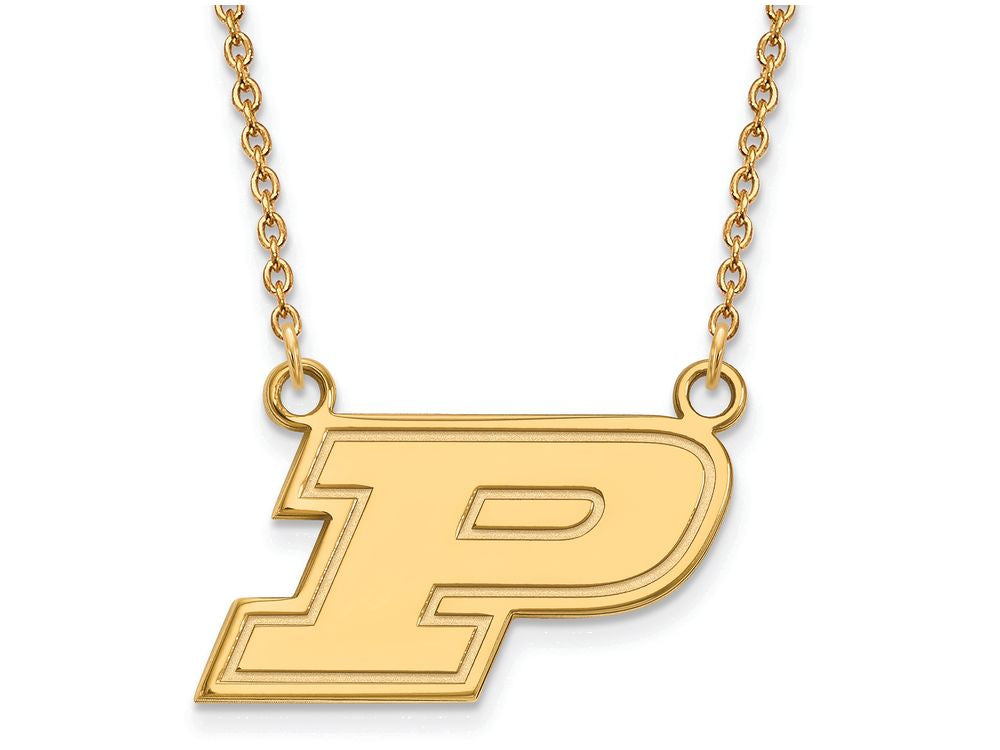 14k Yellow Gold Logoart Purdue Small Pendant Necklace