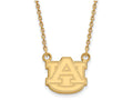 14k Yellow Gold Logoart Auburn University Small Pendant Necklace