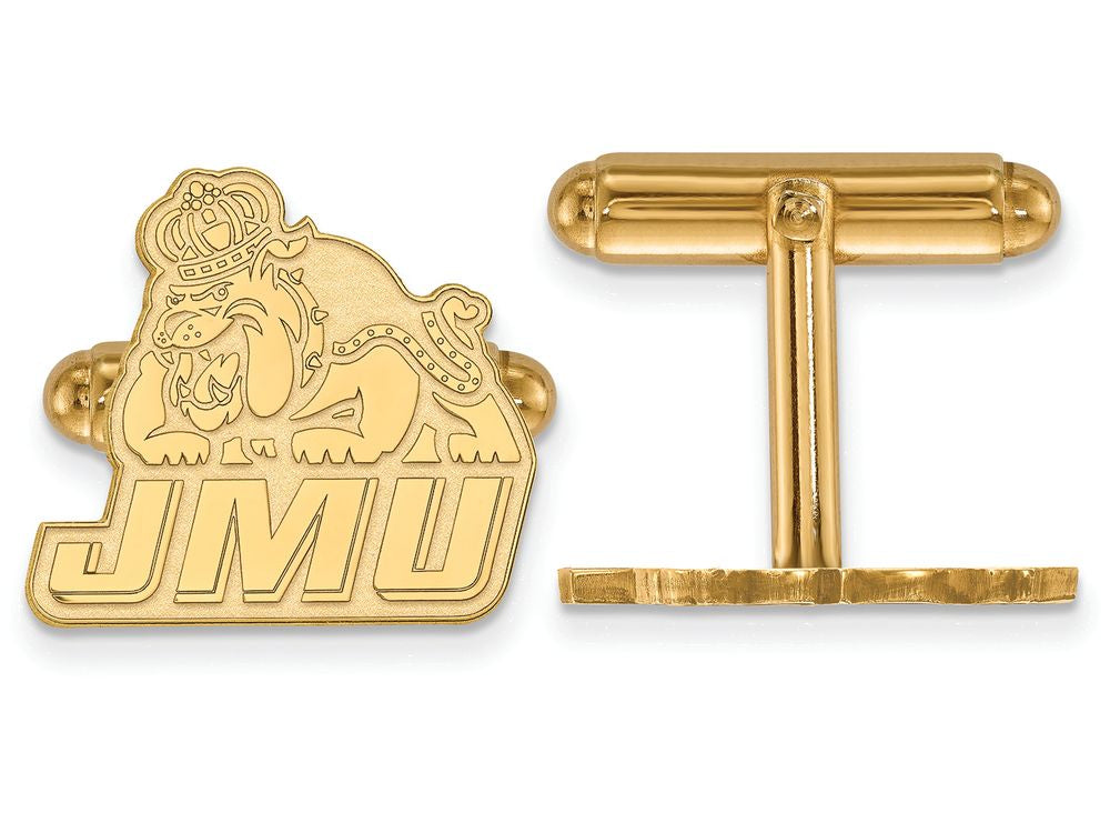 14k Yellow Gold Logoart James Madison University Cuff Links