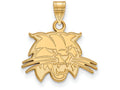 14k Yellow Gold Logoart Ohio University Small Pendant