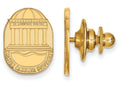 14k Yellow Gold Logoart Coastal Carolina University Crest Lapel Pin