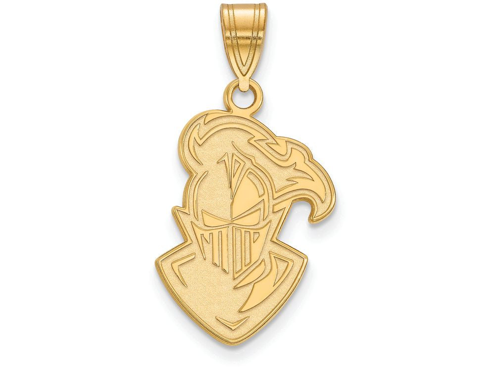 14k Yellow Gold Logoart Furman University Large Pendant