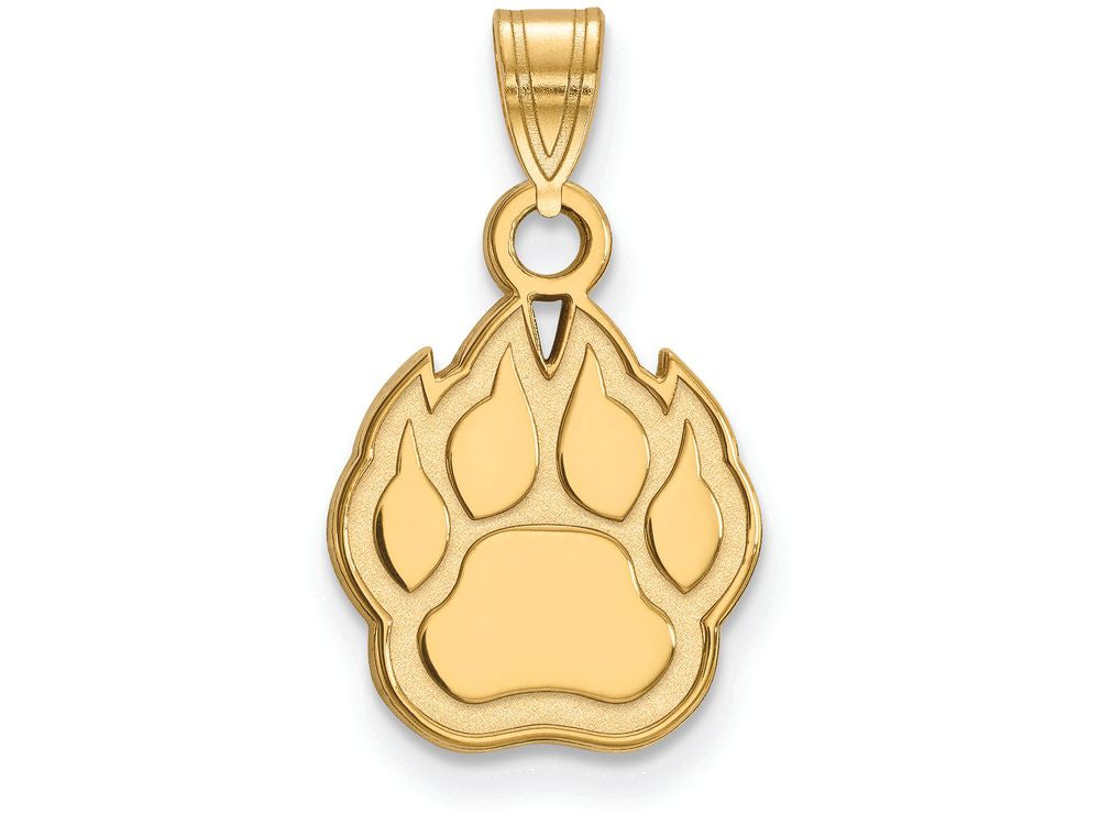 14k Yellow Gold Logoart Northern Illinois University Small Pendant